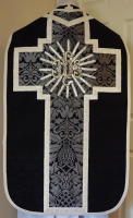 Black French Latin Vestment